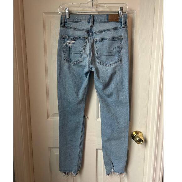 American Eagle Light Wash 90s Skinny Jeans - 0S - Picture 2 of 7